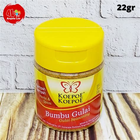 Koepoe Koepoe Bumbu Gulai Bubuk Rempah Masak Instant Halal MUI 22gr