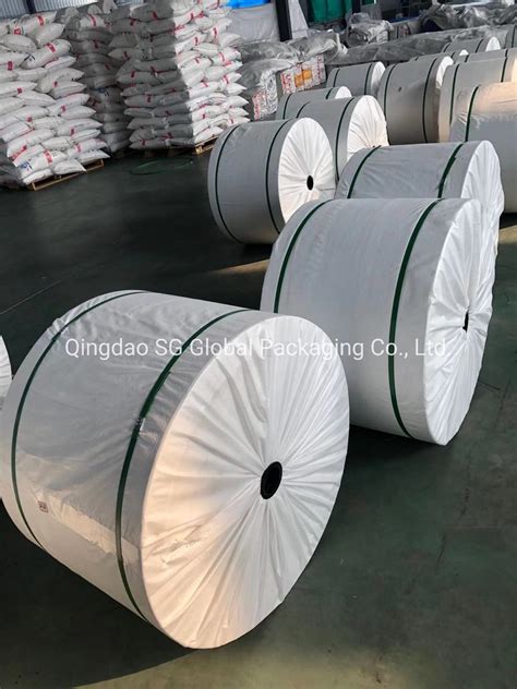 Grs Sgs Manufacture Eco Polypropylene Laminated Woven Bag Sack Rolls