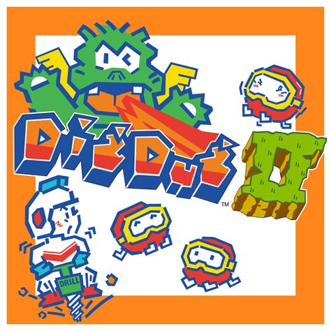 Artstation Dig Dug Ii Tile And Banner