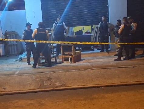 Sicarios Mataron A Un Hombre Dentro De Un Taller En Portoviejo La Marea