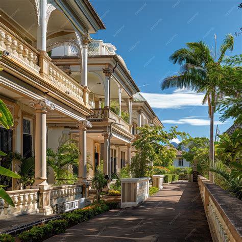 Premium Photo | Exploring French Colonial Architecture in Noumea New
