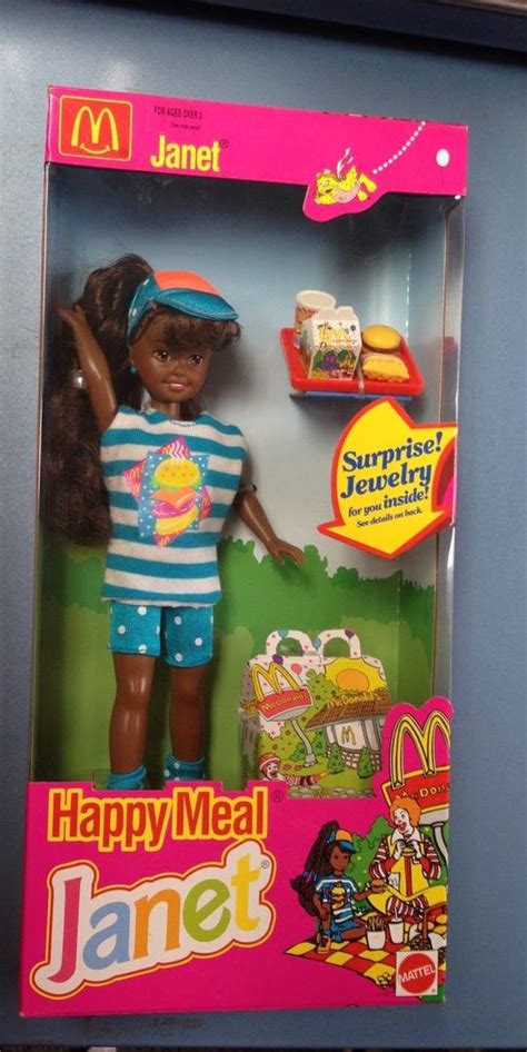 1993 Mcdonalds Happy Meal Janet Doll Nos Mib By Mattel 1835863361