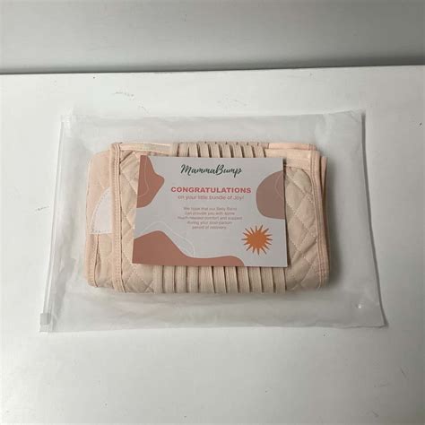 Mamma Bumps Womens Belly Band Nude S