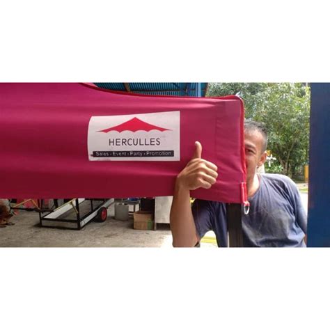 Jual Atap Saja Untuk Tenda Lipat Merk Hercules Shopee Indonesia