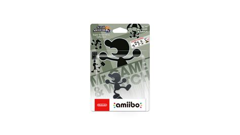 Mr Game And Watch Super Smash Bros Collection Amiibo