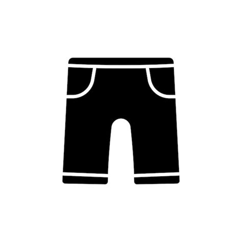 Vector Icono De Pantalones Cortos Vector Premium