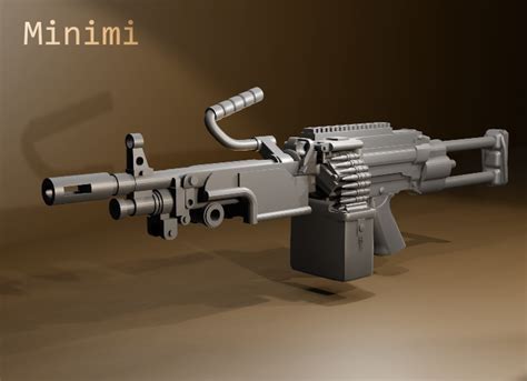 FN Minimi Light Machine Gun