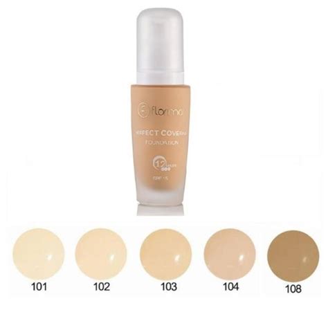 Jual Flormar Perfect Coverage Liquid Foundation SPF 15 30ml