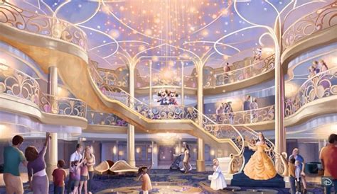 Disney Cruise Line Releases Never Before Seen Video Of Next Ship Disney Wish Disney Dining