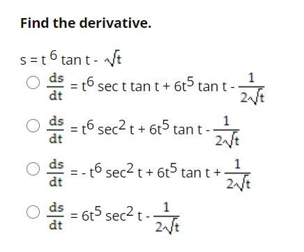 Solved Find Dy Dt Y Cos Ttt O Cos Tt O Chegg