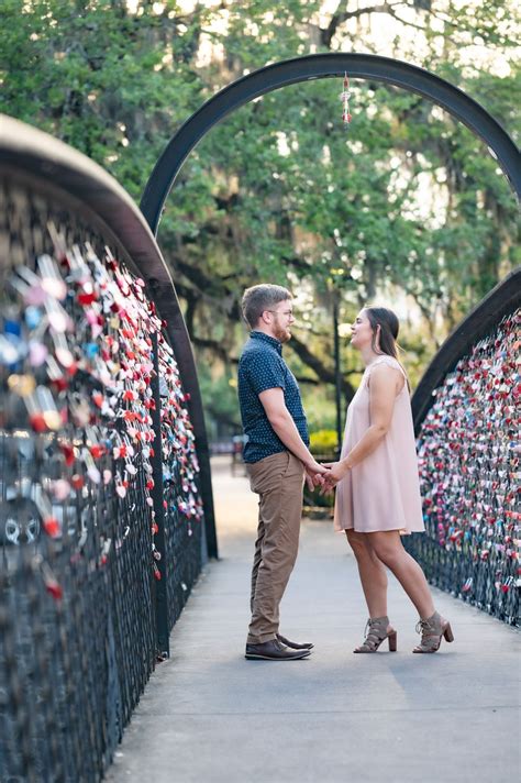 Exploring the Charming Love Lock Bridge in Savannah, Georgia - Savannah ...