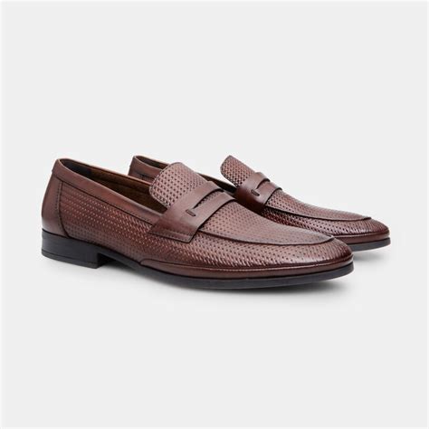 Mocassino Da Uomo In Pelle Marrone 8544148 Bata