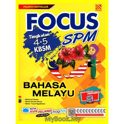 Myb Buku Rujukan Nota Focus Spm Tingkatan Bahasa Melayu