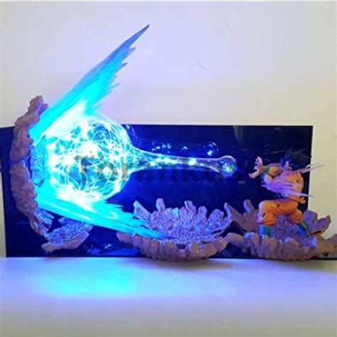 Huntyourhat Son Goku Kamehameha Dragon Ball Z Action Figure Led