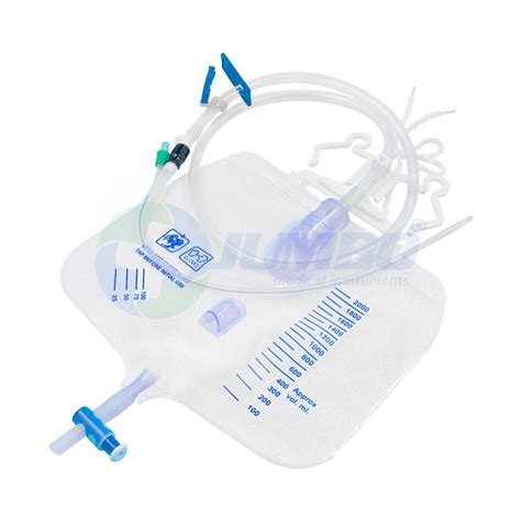 Medical Grade Pvc Luxury Urine Drainage Bags With Foley Catheter