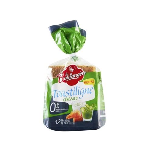 LA BOULANGERE Pain de mie toastiligne céréales 500 g Cdiscount Au