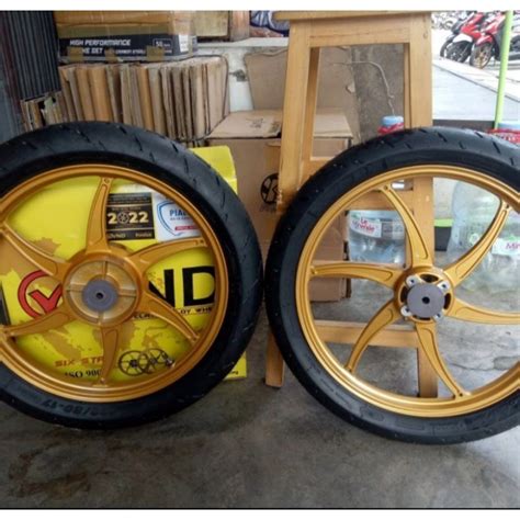 Jual Paketan Velg Recing Vnd Tipe Six Star Yamaha Rx King Ukuran