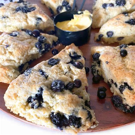 Starbucks Blueberry Scones Copycat Recipe Sinful Kitchen