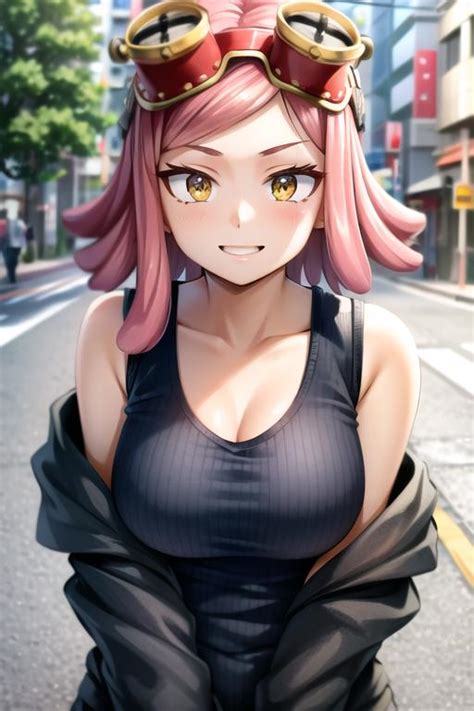 Ai Art Lora Model Hatsume Mei My Hero Academia Pixai