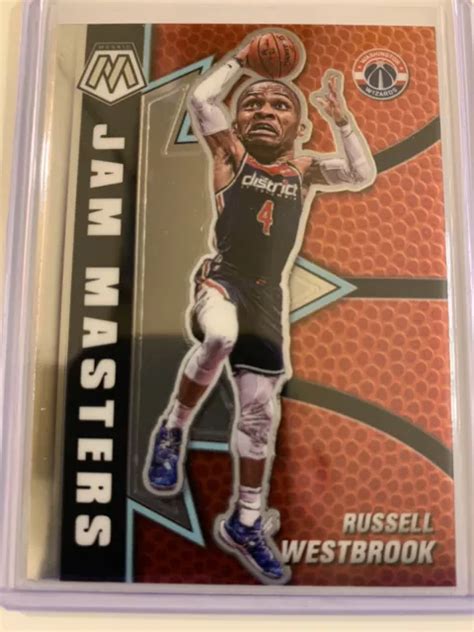 2020 21 MOSAÏQUE PANINI RUSSELL WESTBROOK Jam Masters 4 Washington