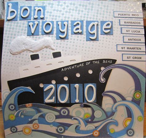 Stamping, Scrapbooking and Card Hobbyist: My Cruise Cover Page