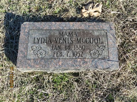 Lydia Otis Moore Mccool M Morial Find A Grave