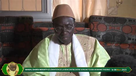 Magal Darou Mouhty Edition 2023 Chez Serigne Modou Mahfouz Mbacké Ibn S