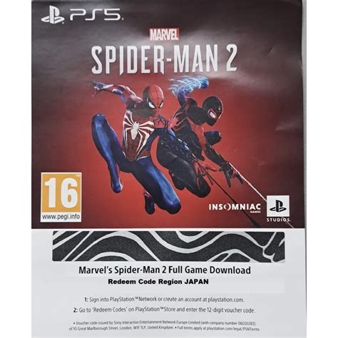 Jual Ps5 Ps 5 Marvel Spider Man 2 Spiderman 2 Full Games Digital Code