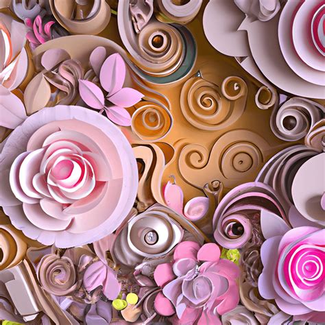 Isabella Brazhnikova S 3D Krullende Papieren Quilling Van De Mooiste