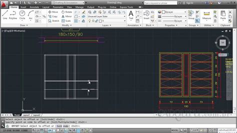 Elevações de janelas Curso de AutoCAD 2013 Detalhamento Arquitetônico