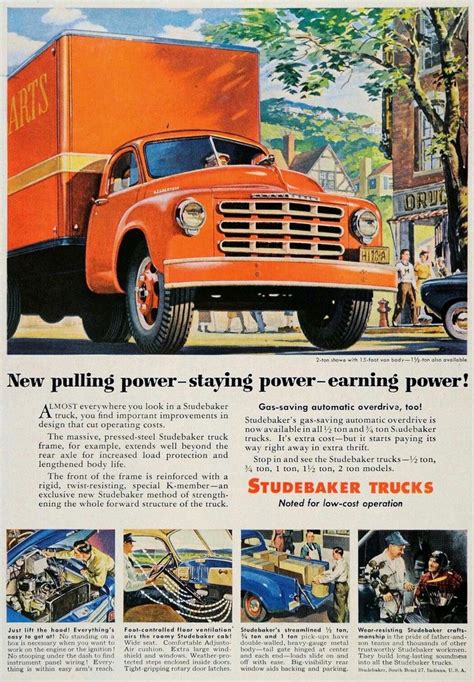 Studebaker Trucks 1950 | Studebaker trucks, Studebaker, Trucks