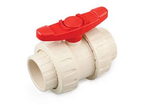 White And Red Ashirvad Cpvc Ball Valve Valve Size Mm At