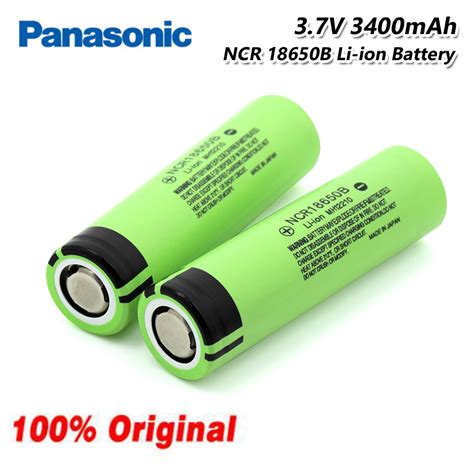 Panasonic Original Rechargeable Battery Mah V Ncr B