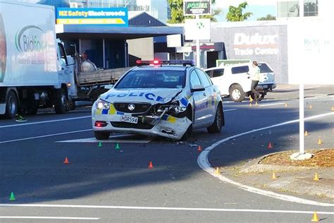 Cop Cars Hit By Fleeing Driver In Tauranga Newshub