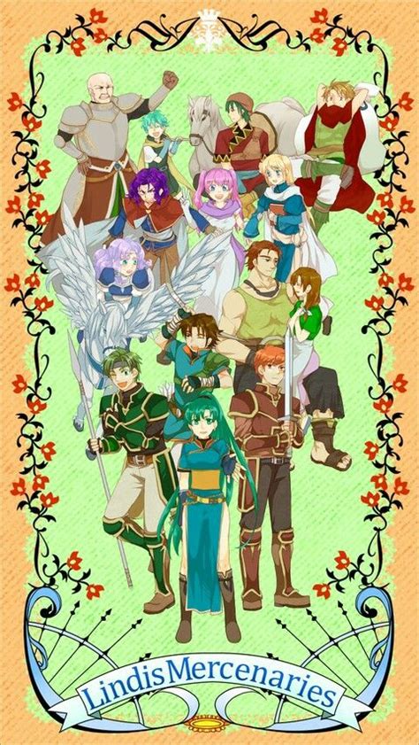 Fire Emblem Blazing Blade Characters - FE Story