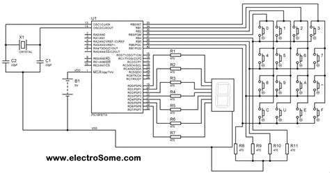 Interfacing Matrix Keypad With Pic Microcontroller Mikroc