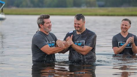 MS church celebrates 47 outdoor baptisms, creating 'buzz' in community ...