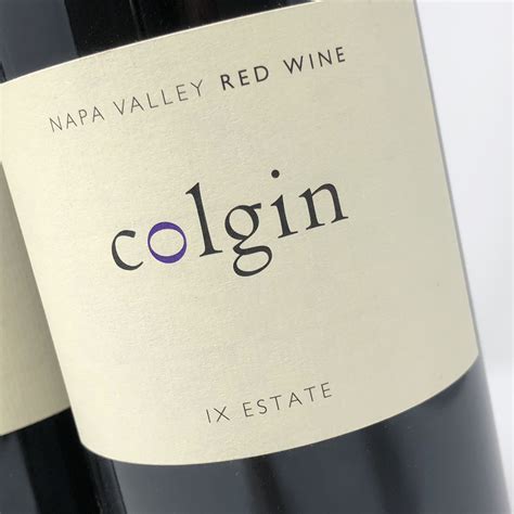 2011 Colgin Cellars Ix Estate Napa Valley Red Clarets