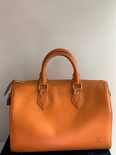 Louis Vuitton Speedy 25 Orange NO RESEVE PRICE Rare Catawiki