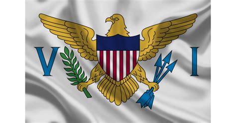 Bandeira De Ilhas Virgens Americanas Ecco Bandeiras