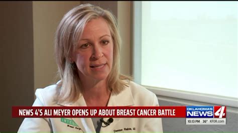 Ali Meyer`s Breast Cancer Journey Youtube