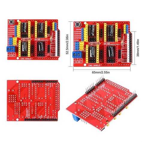 Arduino Uno Arduino Cnc Shield V30a4988 Installation Guide Osoyoo Images