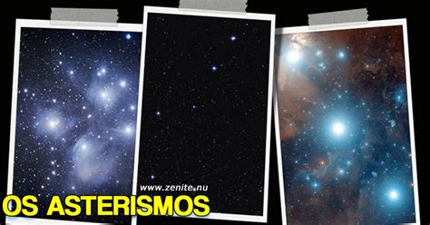 Os Asterismos Astronomia No Zênite