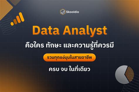 Data Analyst คือใคร รวมทุกแง่มุมของสายอาชีพ และทักษะที่สำคัญ