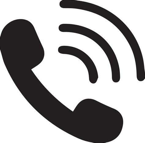 Phone Icon Vector Telephone Icon Symbol Call Icon Contact Sign