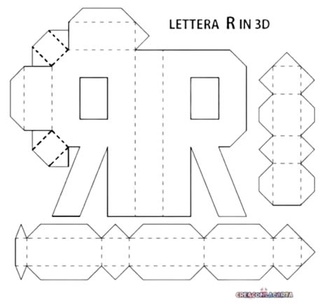 3d Letter Templates Artofit