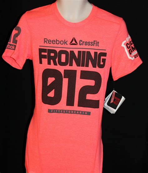 Reebok Crossfit Games Rich Froning Tshirt Roupas Esportivas