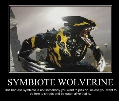 Symbiote Wolverine by KeybladeMagicDan on DeviantArt