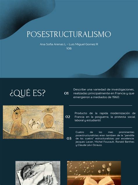 Postestructuralismo Pdf Teorías Filosóficas Movimientos Filosóficos