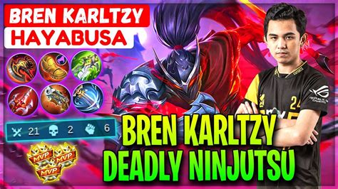 Bren Karltzy Deadly Ninjutsu Chessman Hayabusa Mobile Legends